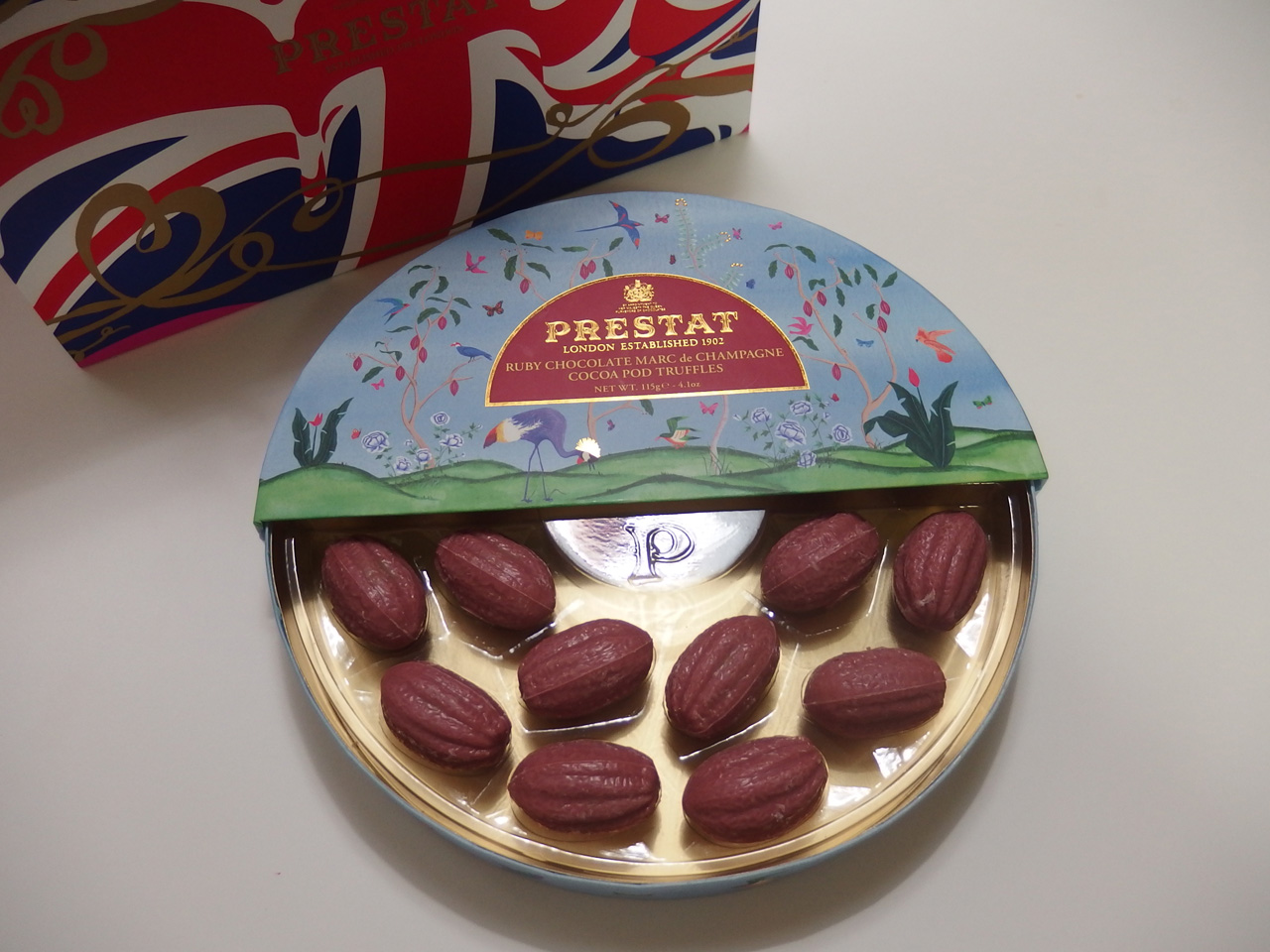 Prestatのルビーチョコレート
